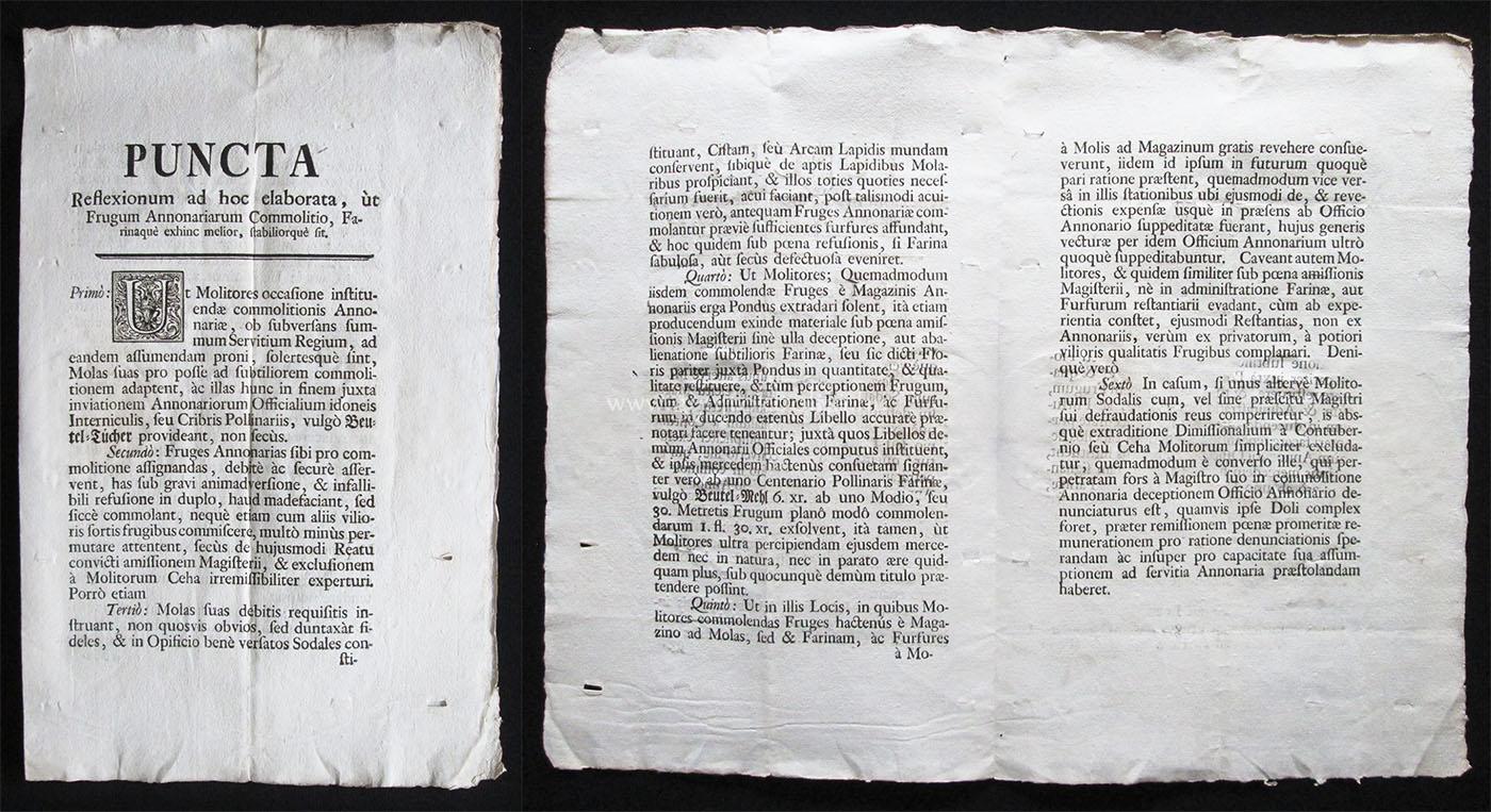 Mezgazdasgi termnyekkel kapcsolatos leirat, cca. 1800 k.